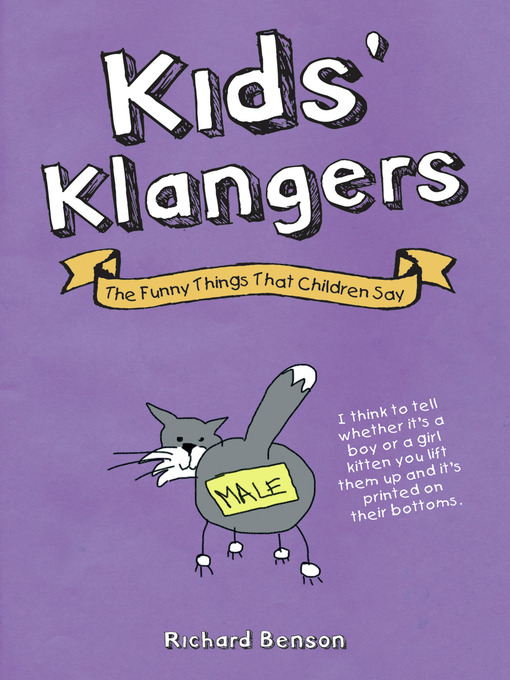 Title details for Kids Klangers by Richard Benson - Available